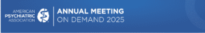 APA annual meeting 2025