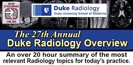 Duke Radiology annual overview