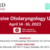 Harvard otolaryngology update 2023