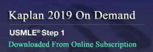 kaplan step 1 on demand 2019