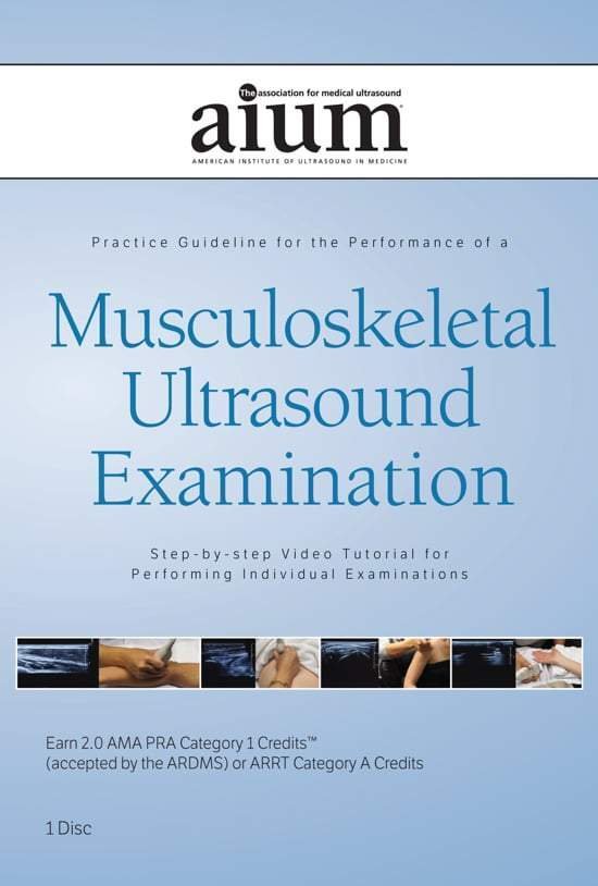 MSK ultrasound examination technique