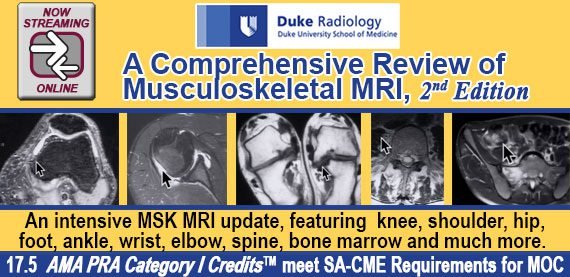 musculoskeletal MRI review course