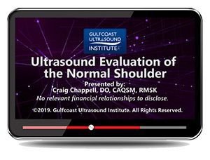 normal shoulder ultrasound