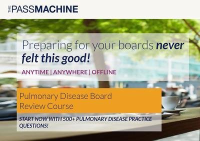 PassMachine Pulmonary Board Review