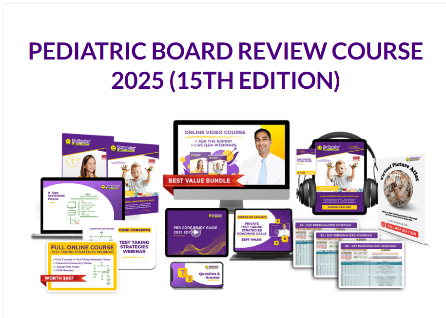 pediatrics board review course 2025
