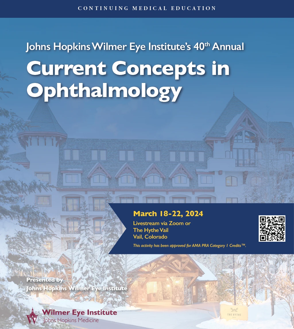 Wilmer current concepts ophthalmology 2024