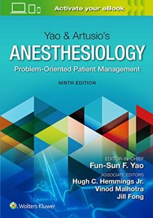 Yao Artusio Anesthesiology 9th Edition Guide