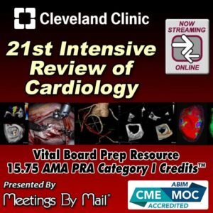 21st Intensive Review of Cardiology 2021