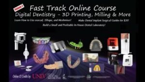 Digital Dentistry Intraoral Scanning Software 3D Printing Course