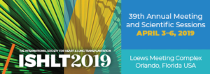 Society Heart Lung Transplantation Meeting 2019