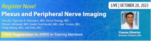 Peripheral Nerve Imaging Symposium | ARRS 2023