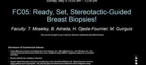 Stereotactic-Guided Breast Biopsies Course 2024