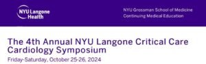 Langone Critical Care Cardiology Symposium 2024
