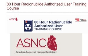 Radionuclide Authorized User Training Course 2023