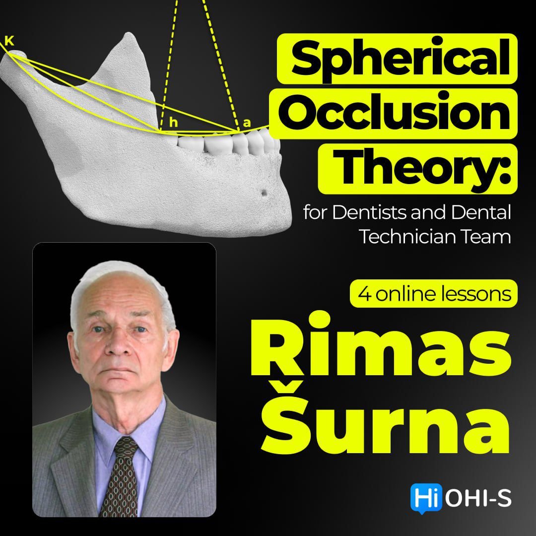 OHI-S Spherical Occlusion Theory Rimas Šurna Dentists Dental Course