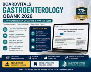 BoardVitals Gastroenterology QBank 2026 (Offline HTML Edition)