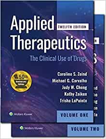Applied Therapeutics: The Clinical Use of Drugs (Koda Kimble and Youngs Applied Therapeutics), 12th Edition (PDF)
