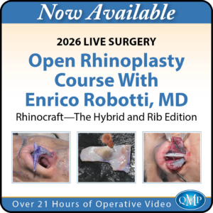 QMP 2026 Live Surgery Open Rhinoplasty Course – Enrico Robotti MD | Rhinocraft: The Hybrid & Rib Edition