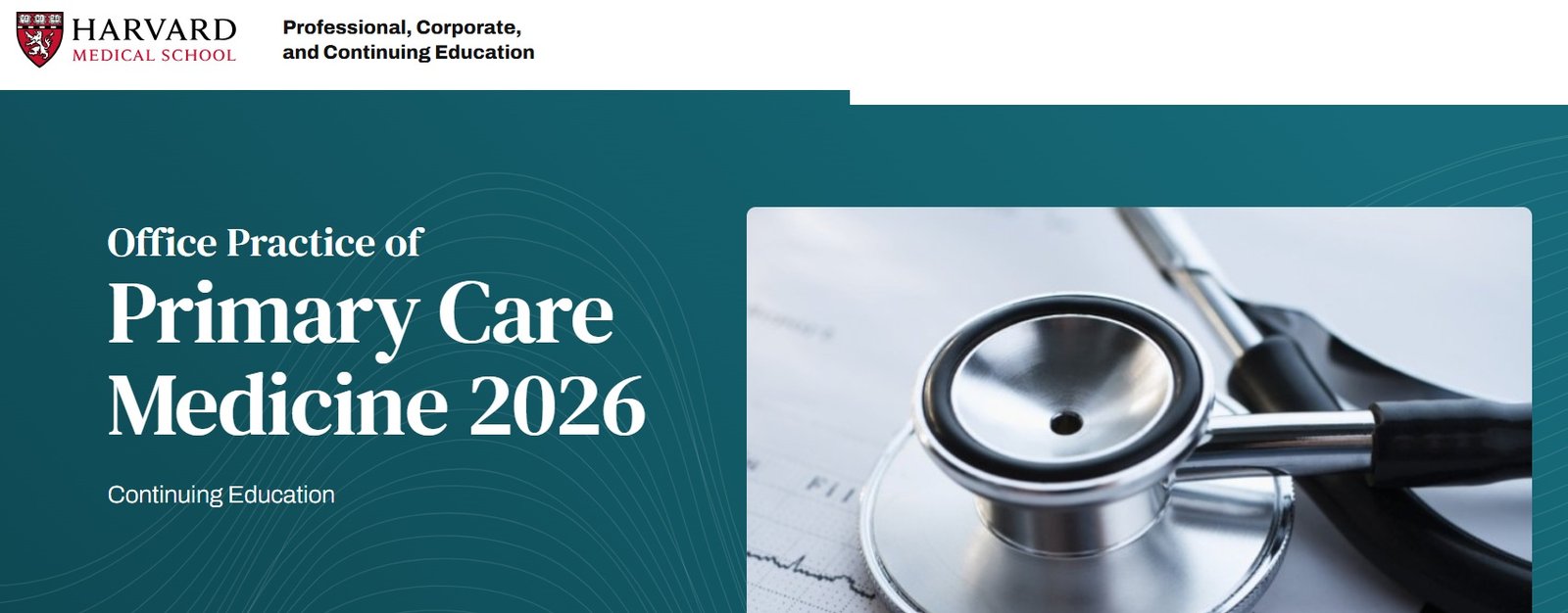Harvard Office Practice of Primary Care Medicine 2026 (Videos + Slides)